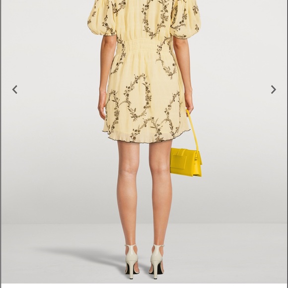 Ganni plisse georgette dress - Picture 4 of 5